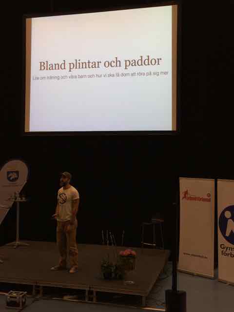 Kalle Zackari Wahlström gympaläraren svett och etikett sport idrott