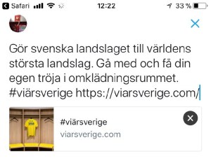 #viärsverige sportidealisten idrottsvetare sport management twitter