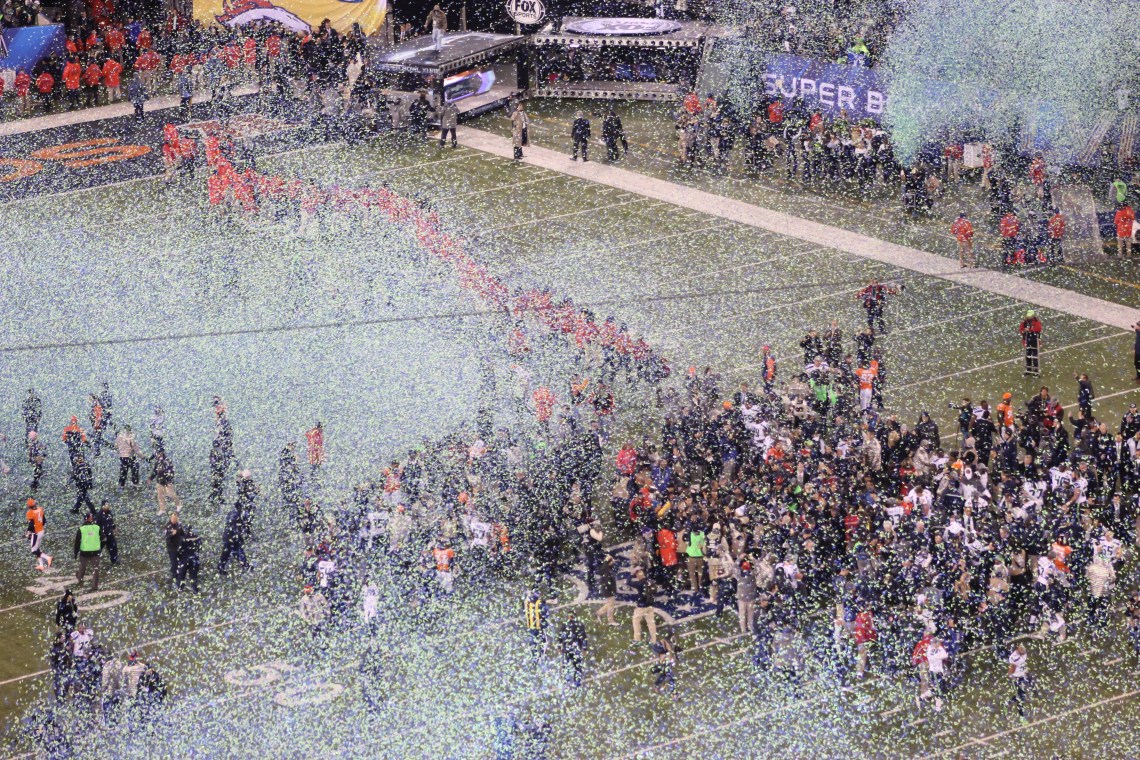 Super Bowl hållbarhet waste management Sportidealisten Idrottsvetare